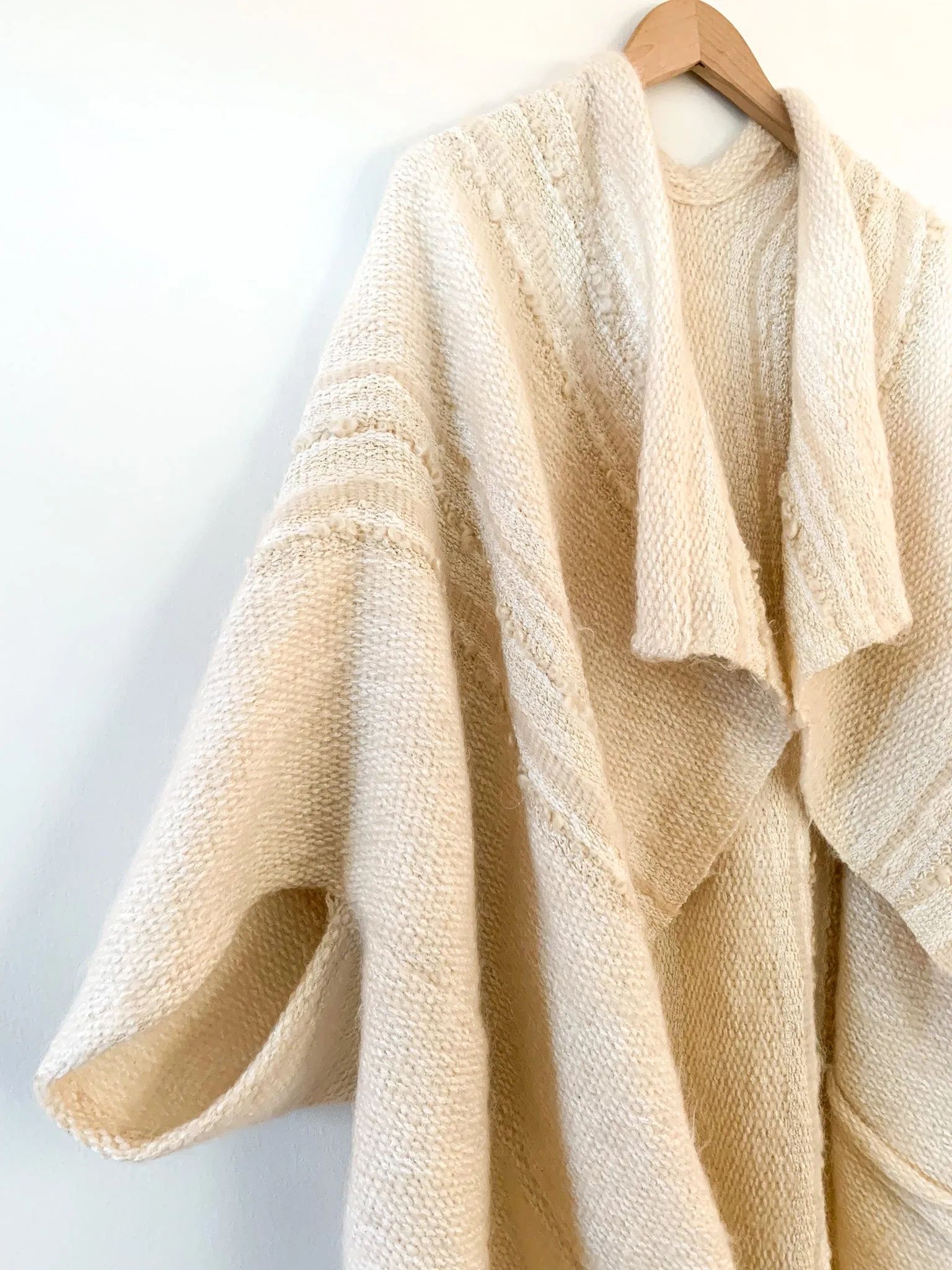 Artisan Hand Loomed Cocoon Coat