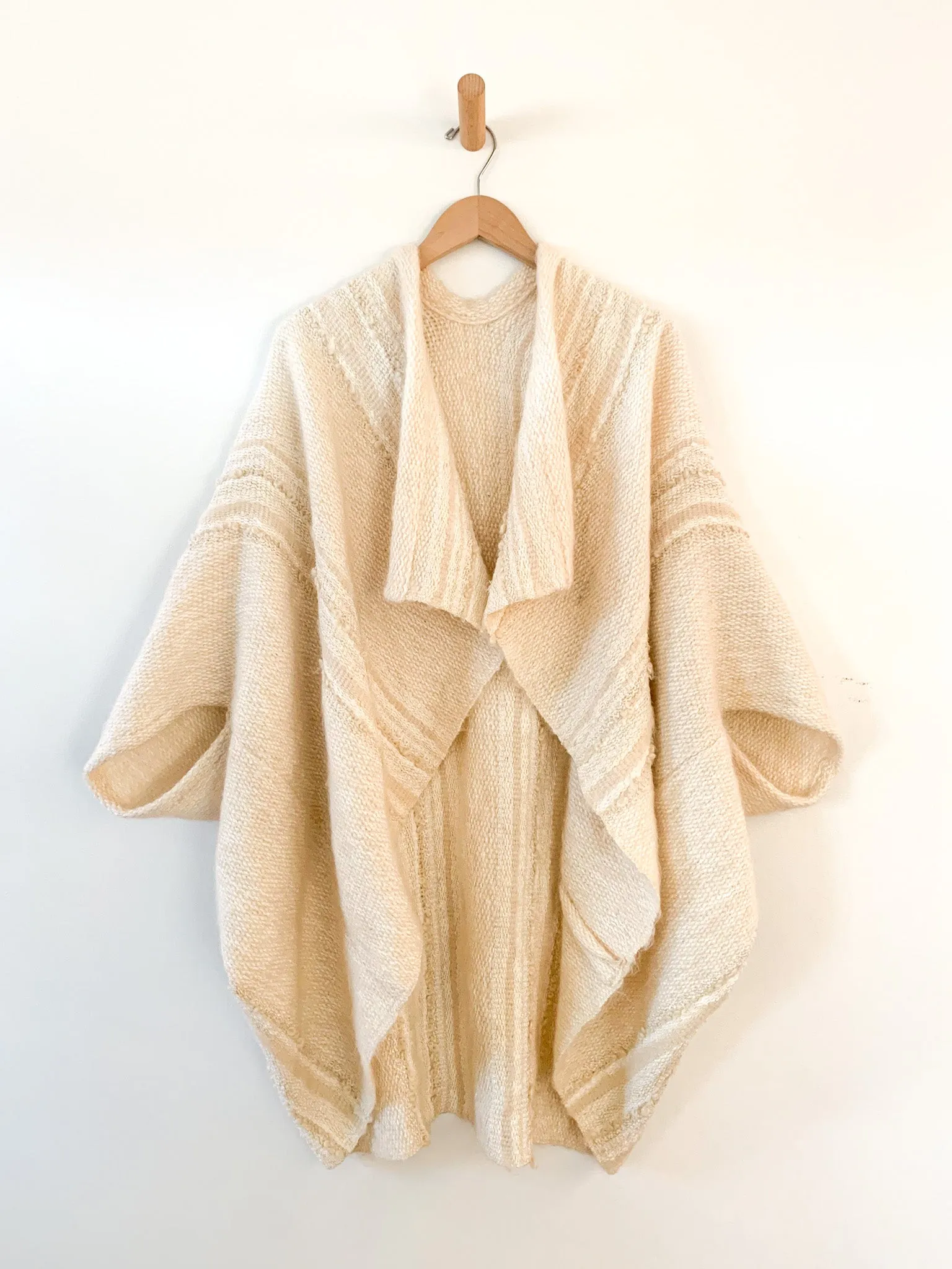 Artisan Hand Loomed Cocoon Coat