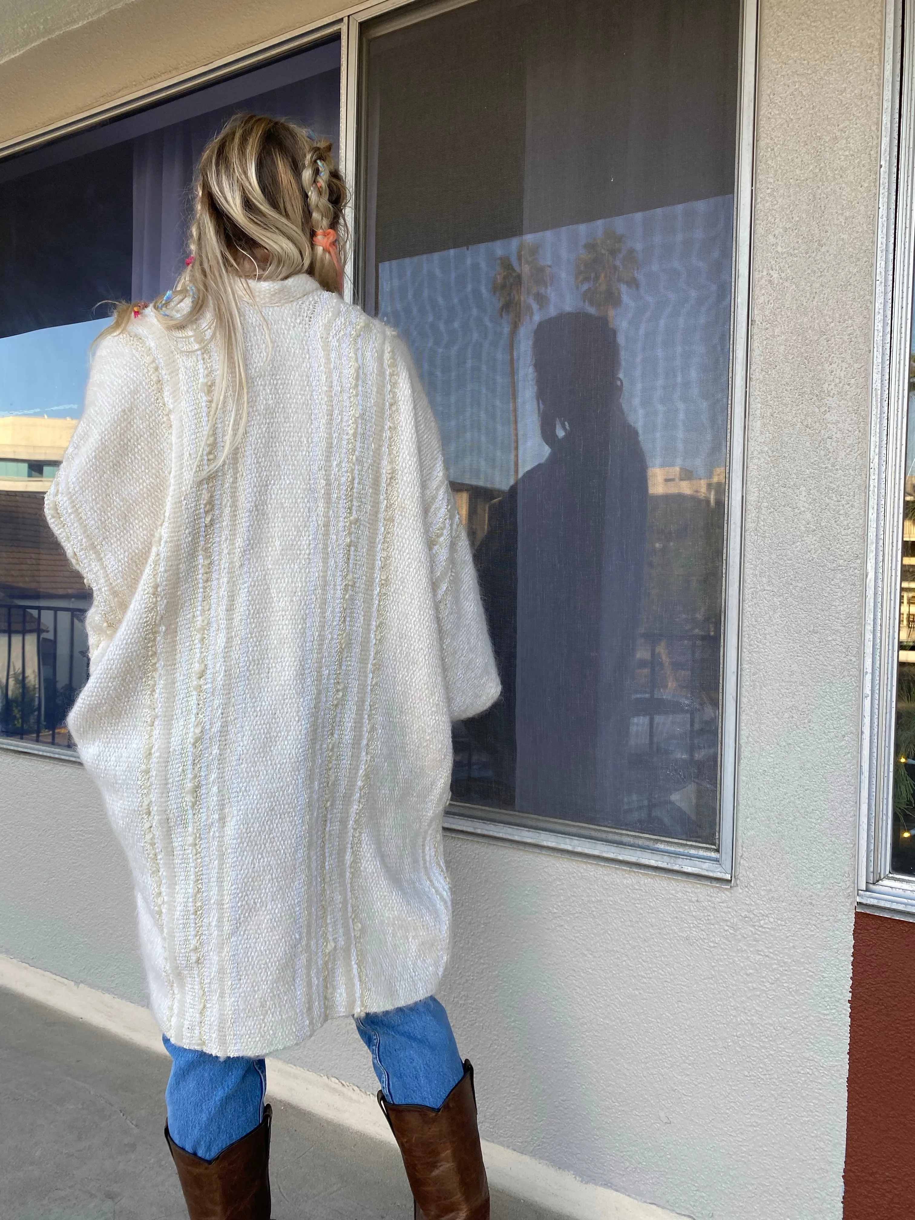 Artisan Hand Loomed Cocoon Coat