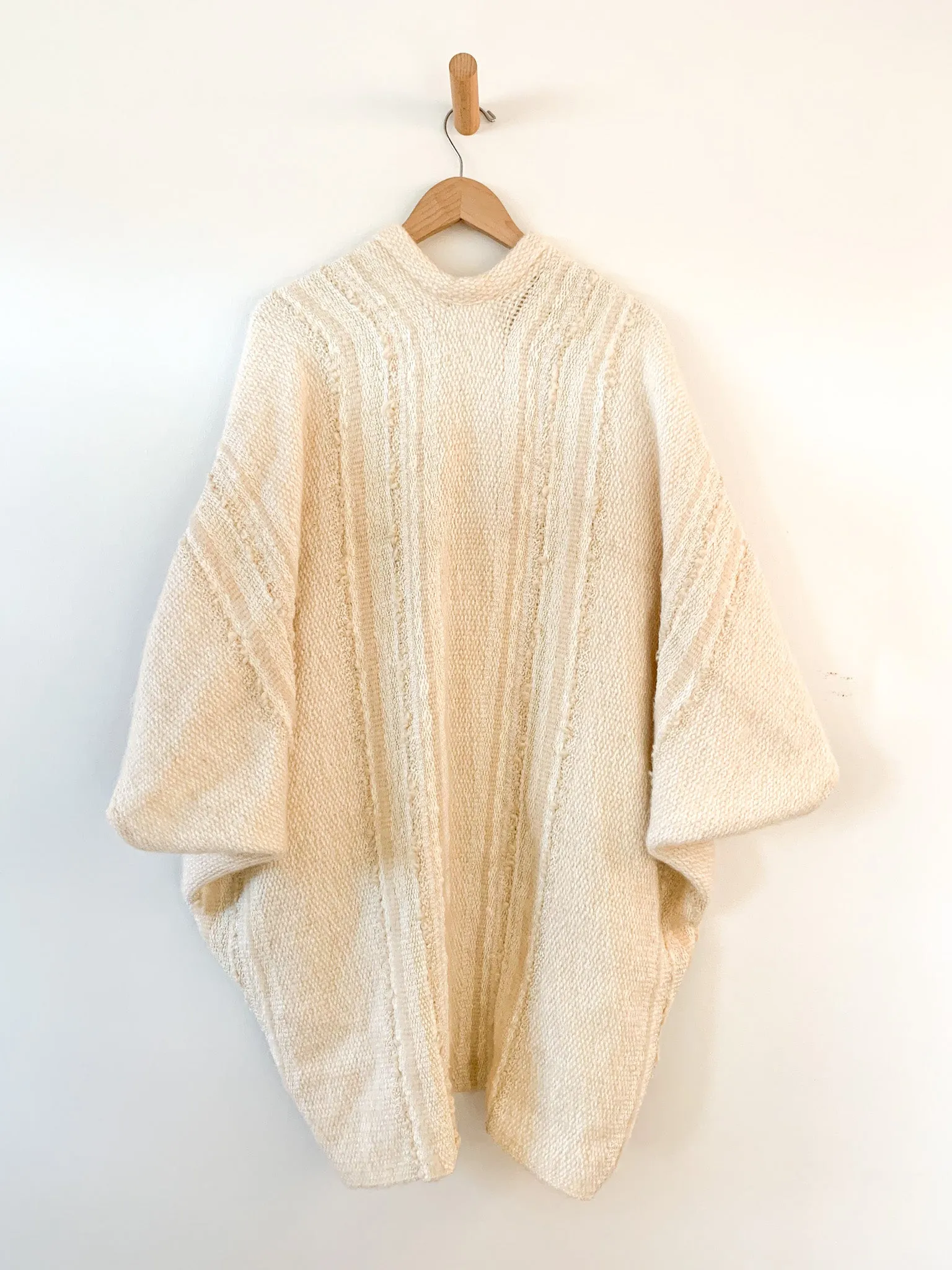 Artisan Hand Loomed Cocoon Coat