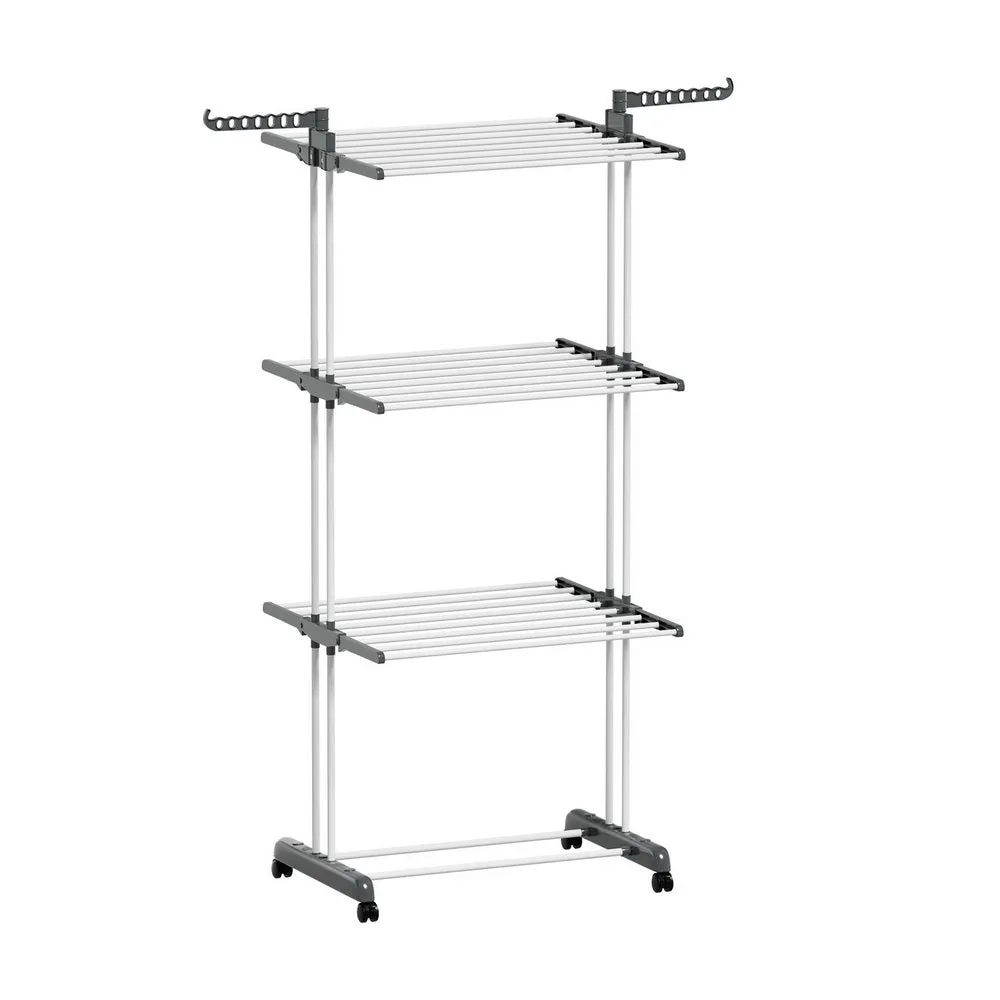 Artiss Clothes Drying Rack 173cm Coat Aier Hanger Foldable
