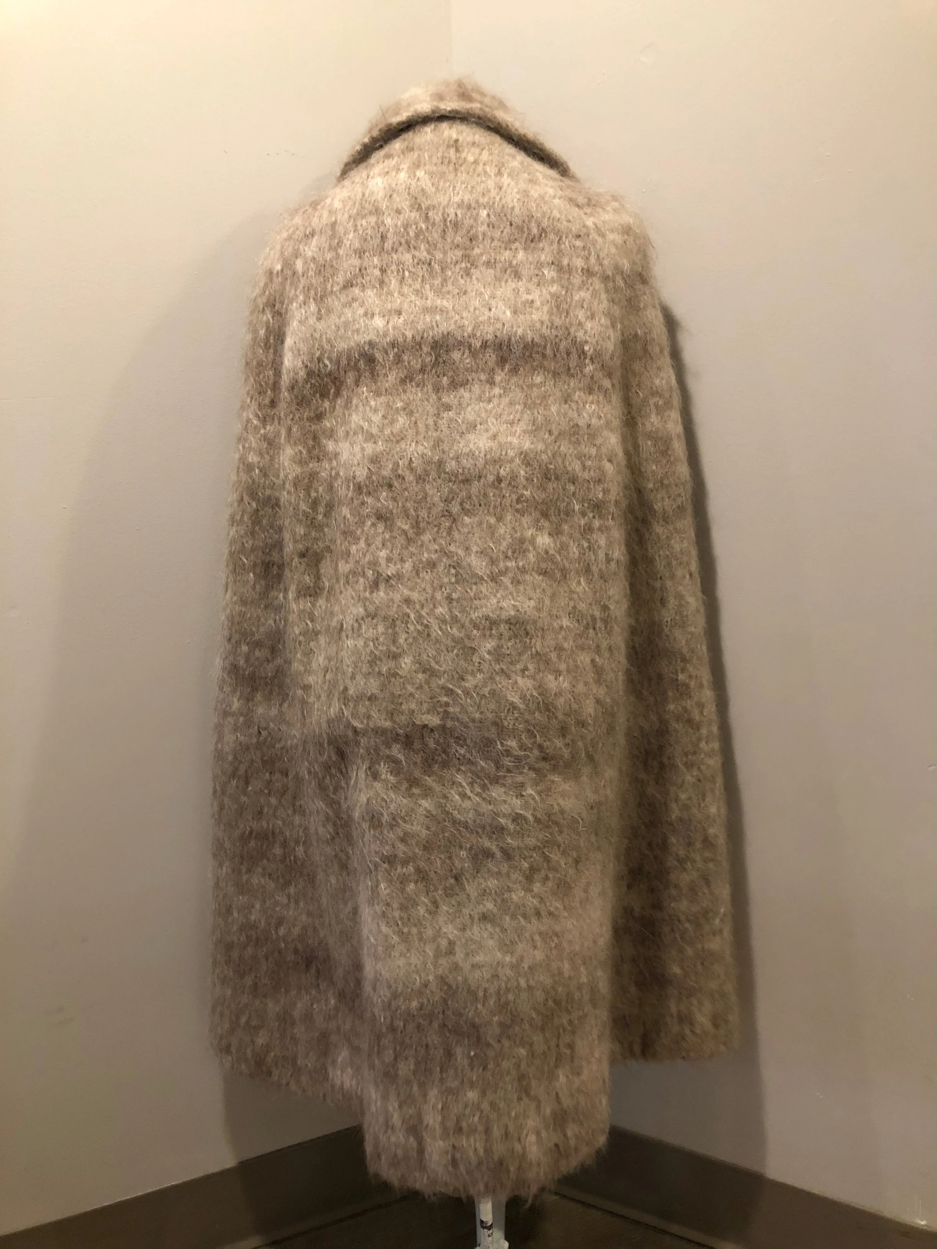 Beige Mohair Cape