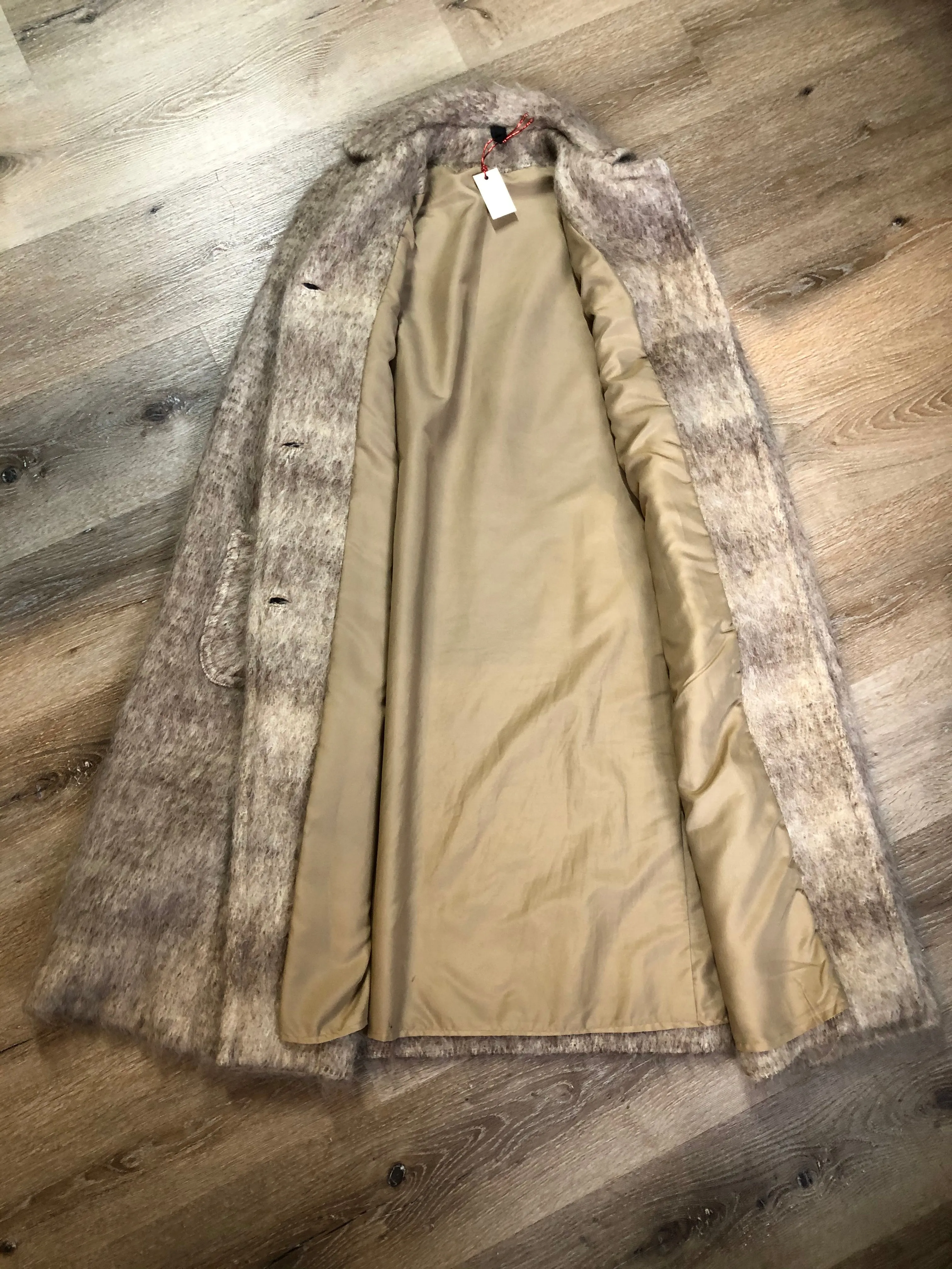 Beige Mohair Cape