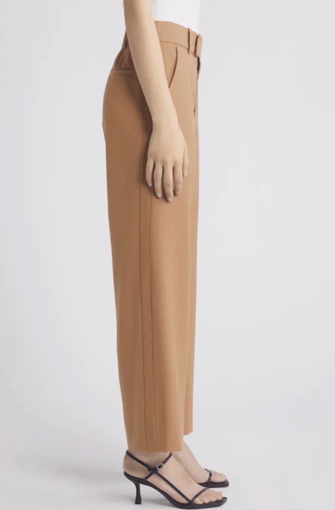 FRAME Easy Slim Crop Pant Light Camel