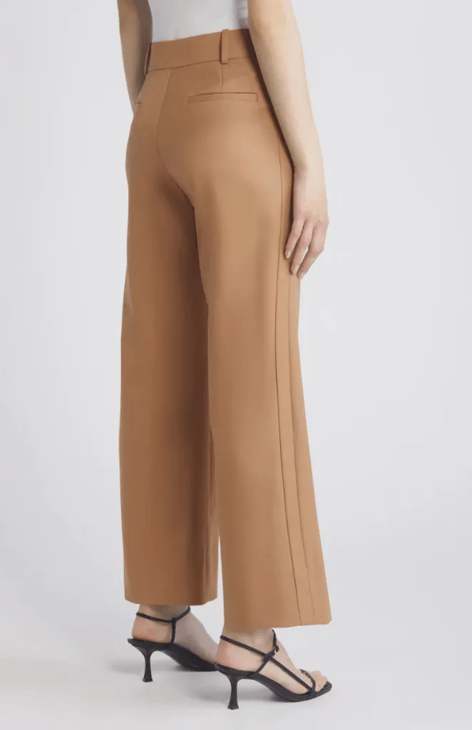 FRAME Easy Slim Crop Pant Light Camel