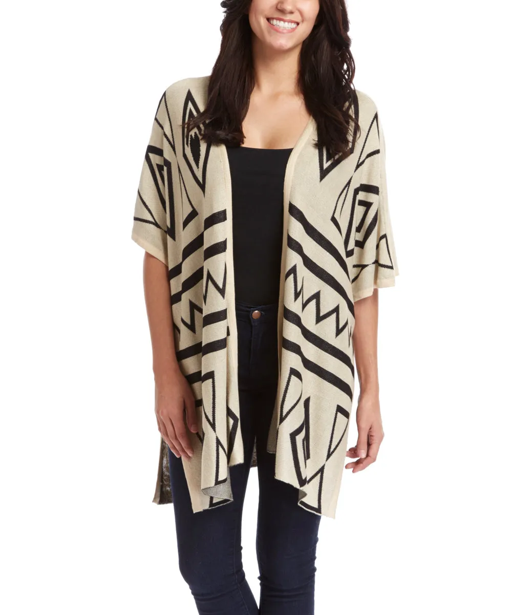 JC063109 Geometric Ruana