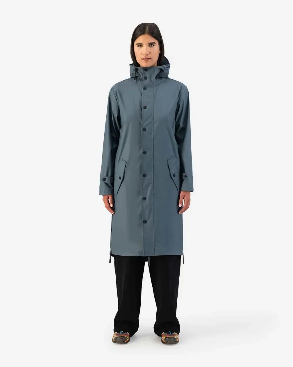 MAIUM Original raincoat blue grey unisex