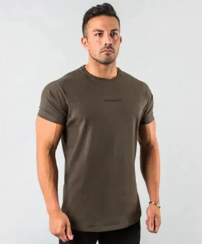 Men Elite Fitted Gym T-Shirt