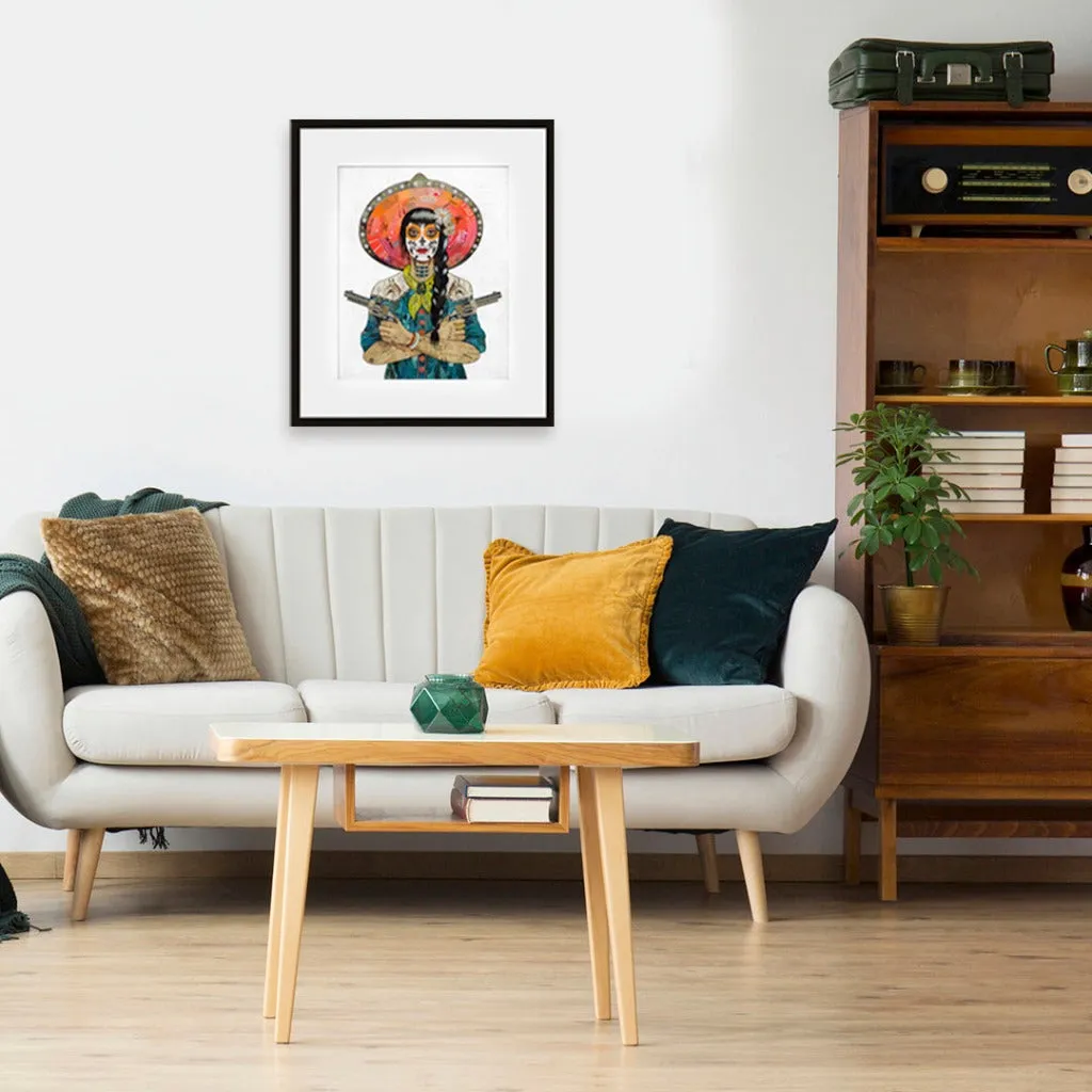 MUSTANG MESA limited edition paper print
