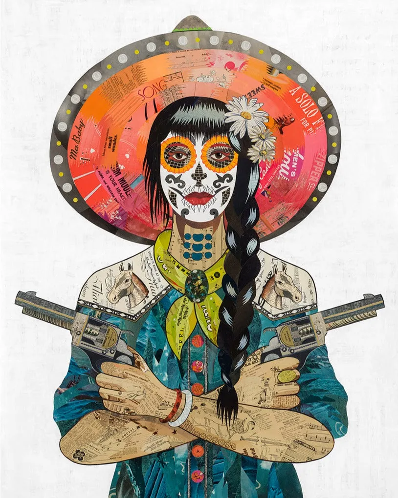 MUSTANG MESA limited edition paper print