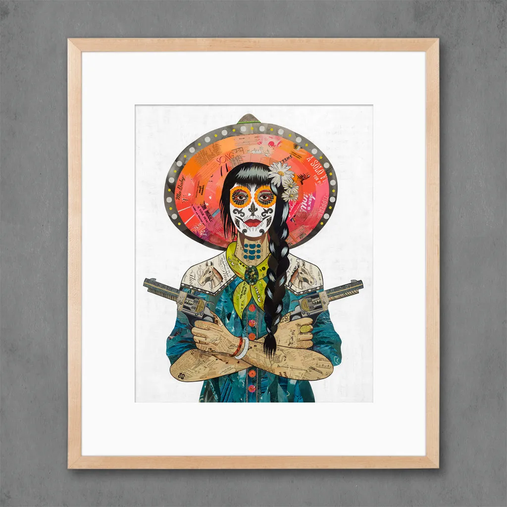 MUSTANG MESA limited edition paper print