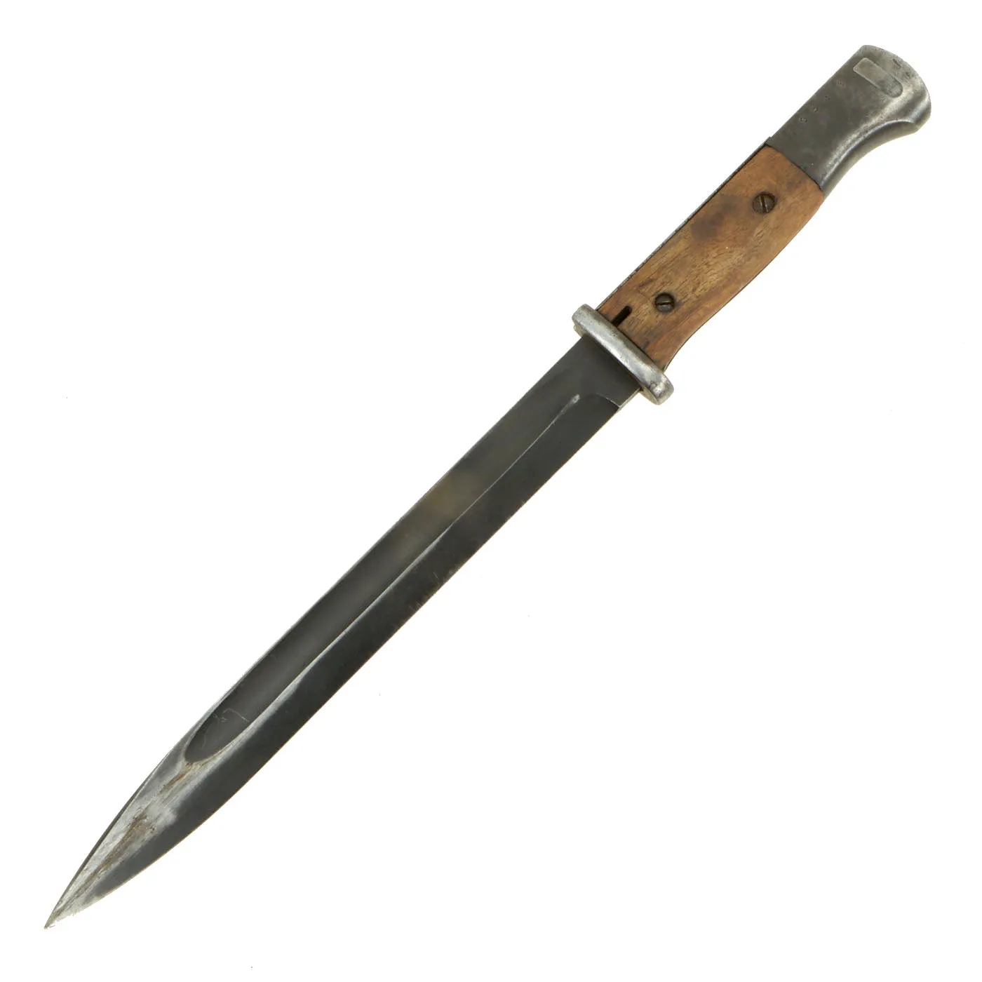 Original German WWII Army (Heer) Belt, Buckle, 98k Bayonet, Reproduction Frog, and Ammunition Pouches