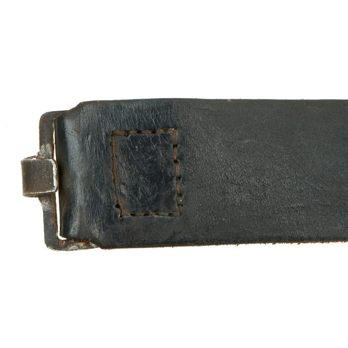 Original German WWII Army (Heer) Belt, Buckle, 98k Bayonet, Reproduction Frog, and Ammunition Pouches