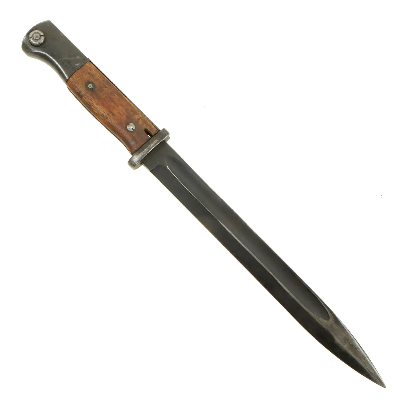 Original German WWII Army (Heer) Belt, Buckle, 98k Bayonet, Reproduction Frog, and Ammunition Pouches