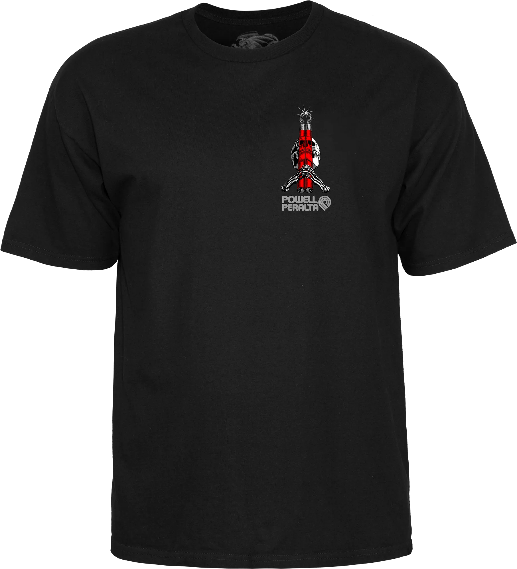POWELL-PERALTA X BRUCE LEE SKULL AND SWORD BLACK T-SHIRT *PREBOOK*