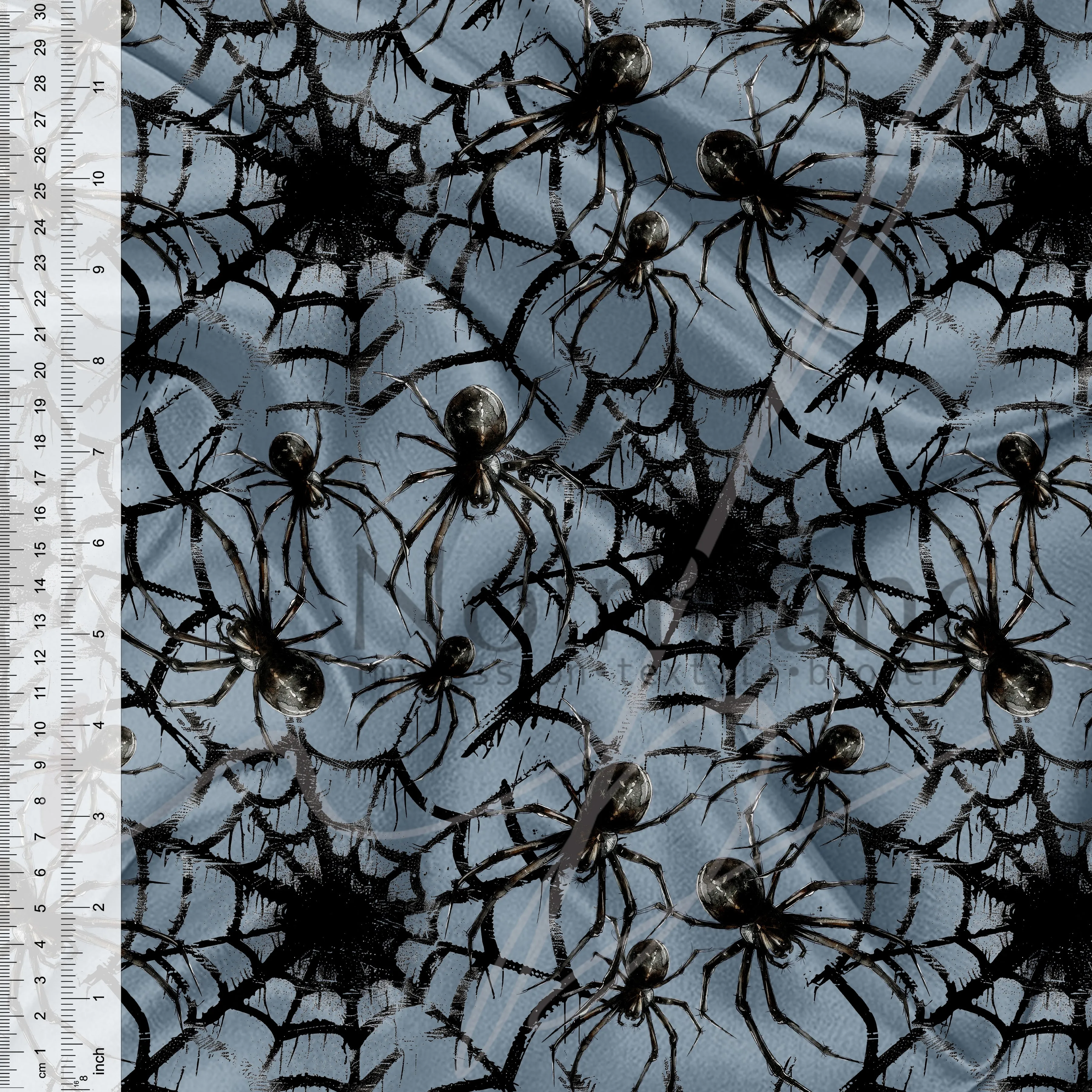 Toile d'araignée d'Halloween  denim